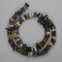 Jasper chip beads 8-11×3-5 mm, 40 cm on thread