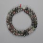 Heliotrope Beads Faceted Cubes 7x7 mm, Length about 39 cm