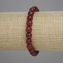 Tourmaline Faceted Bead Bracelet 7.5 mm, 18 cm Stretch