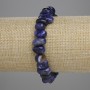 Sodalite bracelet with tumbled beads 8–13×6–7 mm, length 18 cm ± stretch