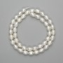 Freshwater Pearl Beads 8–8.5×6 mm on a Thread