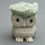Souvenir Figurine: Owl with Druzy 64×45×4×5 mm+
