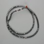 Hematite Beads Faceted 3x3 mm