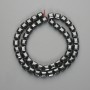 Hematite cube beads 7.5–8×7.5–8 mm, 38 cm strand