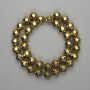 Hematite Beads, Faceted Round 10mm, Golden Color, Length 38 cm+