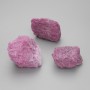 Natural Unprocessed Ruby Corundum Stone, diameter 40×30 mm ± (assorted size) (Price per 100 g)