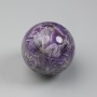 Souvenir sphere of natural amethyst, diameter from 45–60 mm ± assorted sizes (Price per 100 g) weight from 150 g