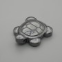 Turtle Hematite Pendant 28x22mm+