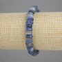 Kyanite Chips Bracelet on Stretch Cord, diameter 8-9×1.5 mm ±, length 18 cm ±