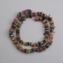 Tourmaline chip beads, diameter 6–9×1–3 mm, length 40 cm