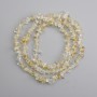 Citrine chip beads, 6–12×3–6 mm, length 75 cm +