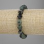 Ocean Jasper Faceted Bead Bracelet, 10x9 mm ±, 18 cm ±, Stretch