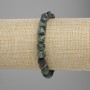 Ocean Jasper Bracelet with Faceted Cube Beads 7×7 mm ±, length 18 cm ±, stretch