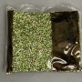 Green rhinestones, 3 mm diameter, pack 105 g (±)