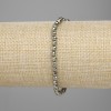 Pyrite Faceted Bead Bracelet, 4mm, Stretch