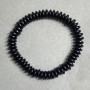 Hematite Rondelle Bracelet 8×3 mm, 18 cm, stretch