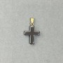 Hematite Cross Pendant 25×14 mm+