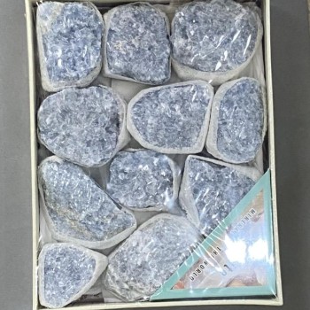 Calcite Assorted Souvenir Stone, sizes (price per box) 17x13 cm+