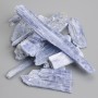 Interior decorative unpolished kyanite stone 18-80×6-25 mm ±, packaged 100 g (Price per 100 g)