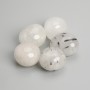 Rutilated quartz Hairy tumbled 24-33×18-25 mm (±) packaged 100 g (Price per 100 g)