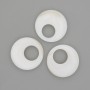 Donut Pendant (Bagel) Mother of Pearl, 20×4 mm ±, hole 8 mm ±