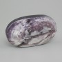 Decorative interior natural Lepidolite stone 35×55-75 mm ± (assorted sizes) weight from 60 g (per 100 g ±)