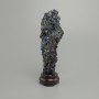 Chalcopyrite interior decorative souvenir stone on stand 170×40-50 mm ± (assorted sizes)