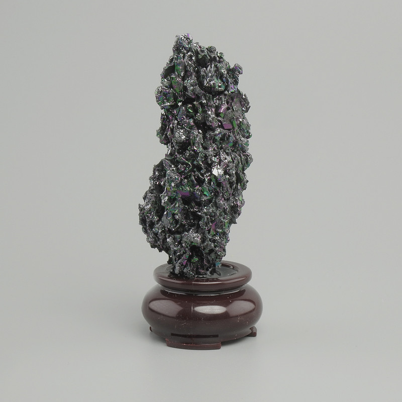 Decorative Pyrite Stone on Stand 110x40 mm ± (Assorted sizes)