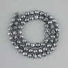 Terahertz Beads, Faceted, 6 mm diameter, 39 cm length, on a thread