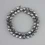 Terahertz Beads, Faceted, 8 mm Diameter, 39 cm Strand