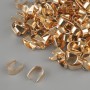 Pendant Bail for Pendants, 4 mm diameter ±, 8 mm length ±, gold-tone metal finish, packaging 22 g ±