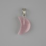 Cat's Eye Crescent Pendant 23×13 mm ±, pendant length about 28 mm