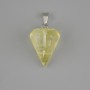 Pendant 'Pendulum' with Toned Glass 21×14×30 mm+