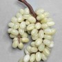 Decorative cluster of grapes made of natural onyx, flexible, diameter 21-25 mm ±, dimensions ~20x15x7 cm+