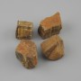 Decorative Tiger's Eye Interior Stone, Unpolished 26-32×14-22 mm ±, packaged 100 g (Price per 100 g)