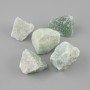 Decorative raw nephrite stone for interior use 26-32×20-28 mm ± packaged 100 g (Price per 100 g)