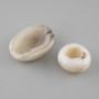 Price per 100 g! Souvenir natural agate stone with geode, diameter 55-85×50-60 mm ±, assorted sizes, weight from 110 g