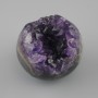 Price per 100 g! Souvenir Amethyst Sphere with Geode, diameter 60-80 mm +/- assorted sizes, weight from 250 g