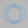 Topaz Beads, Faceted Grain, 5–5.5 mm diameter, 5x5 mm, length approx. 39 cm on a thread