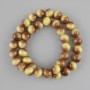 Tiger's Eye Beads (Synthetic) Smooth Round Beads, Diameter 10 mm +/-; Length 38 cm +/- on Thread