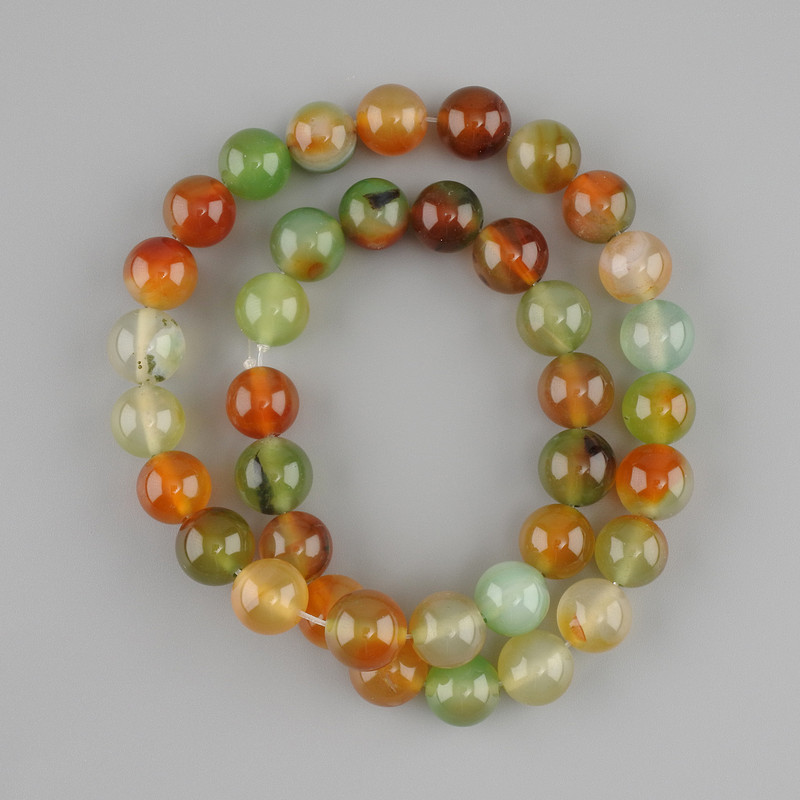Beads, Brazilian Agate, Smooth 10mm
