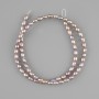 Natural freshwater pearl beads 4.5–5×3.5–4 mm, 36 cm strand length