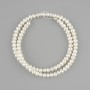 Natural freshwater pearl beads 4–5 mm, length about 35 cm