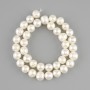 Natural freshwater pearl beads 8-10×8-9.5 mm, 5 mm ±, 35 cm length