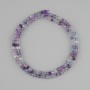 Fluorite Beads, Faceted Cubes, 3×3 mm Diameter, Length 38 cm ±