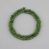 Diopside Beads, Natural Stone, Faceted Round Beads, Diameter 5 mm ±, Length 38 cm ±