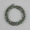 Seraphinite natural stone beads, smooth round, diameter 6 mm±, length 38 cm±