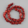 Coral Chip Beads, diameter 7-11×3-5 mm, length 40 cm