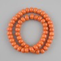 Coral Beads Rondelle, 10×7 mm, 40 cm length ±