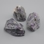 Natural Unpolished Amethyst Stone, diameter 42-58×33-36×26-42 mm ± (assorted sizes) (Price per 100 g)